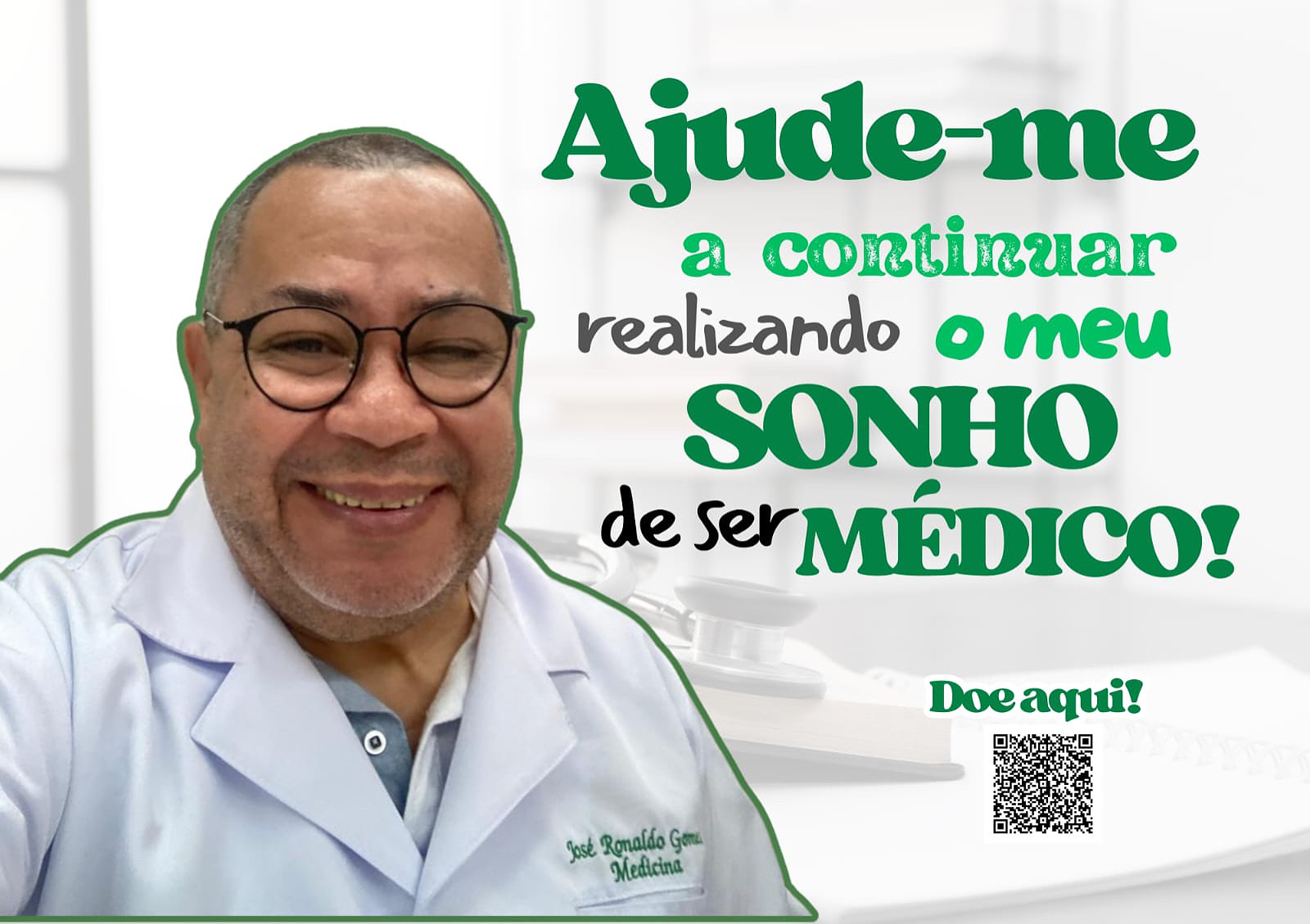 AJUDE-ME A REALIZAR O SONHO DE CONTINUAR ESTUDANDO!